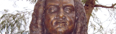 Buste de Bertrand-François Mahé de La Bourdonnais à Pamplemousses